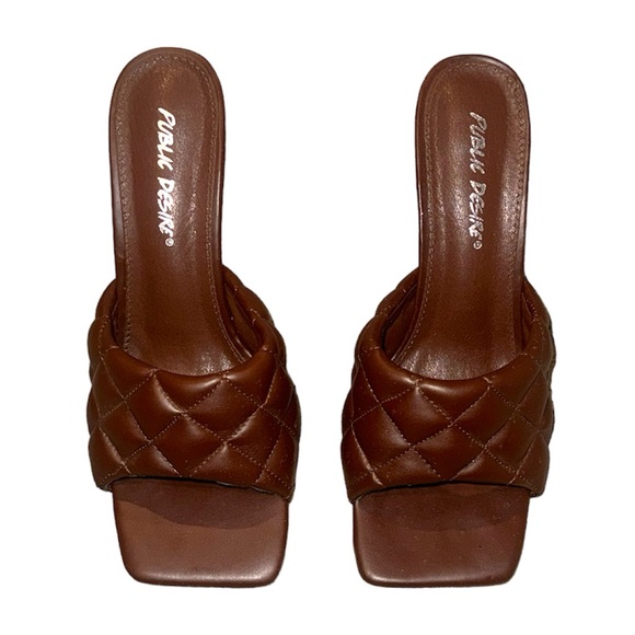 Quilted Mule Heels - Picture 1 of 11